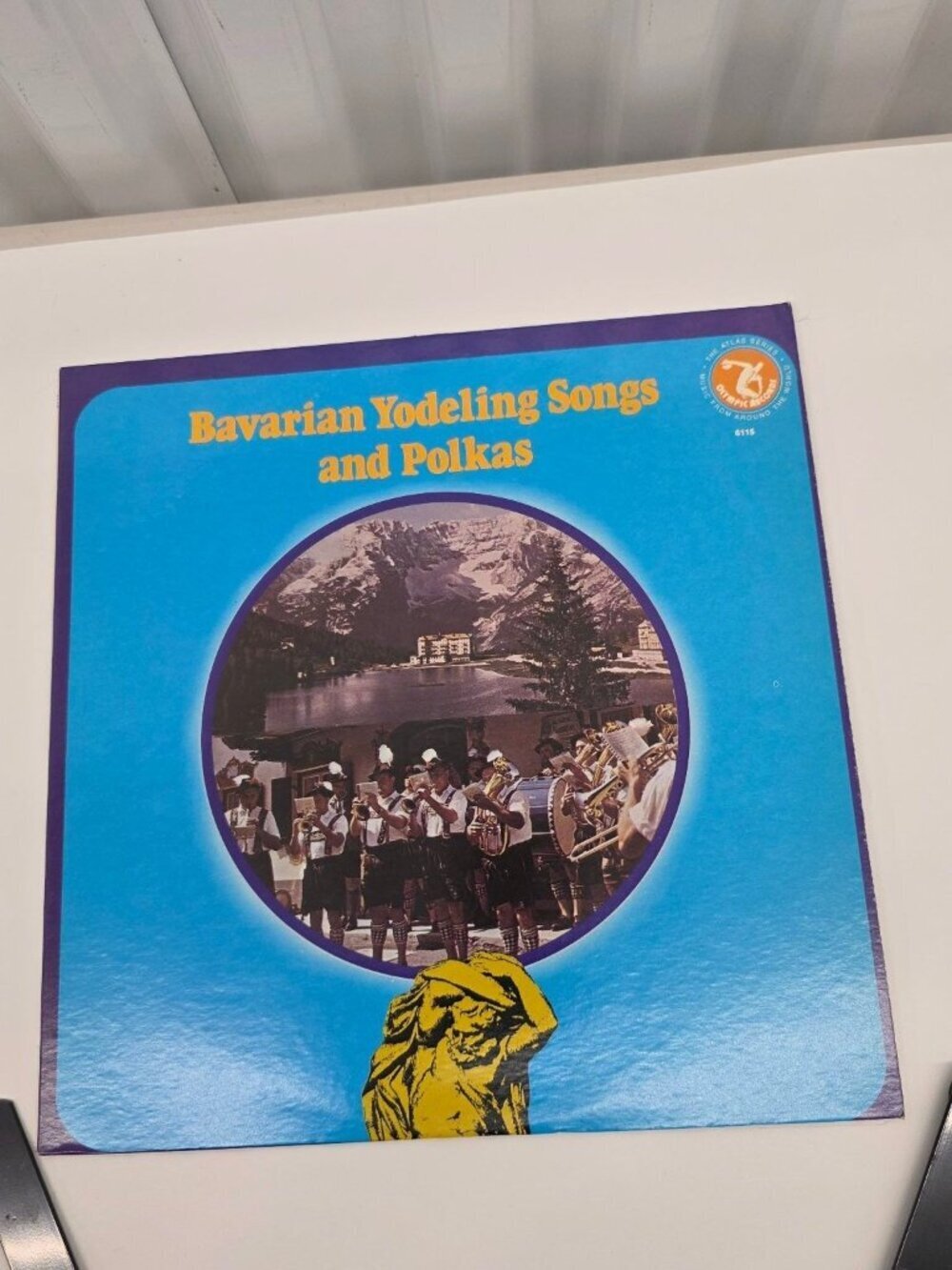 Bavarian Yodeling Songs and Polkas LP Olympic Records Folk 33 RPM